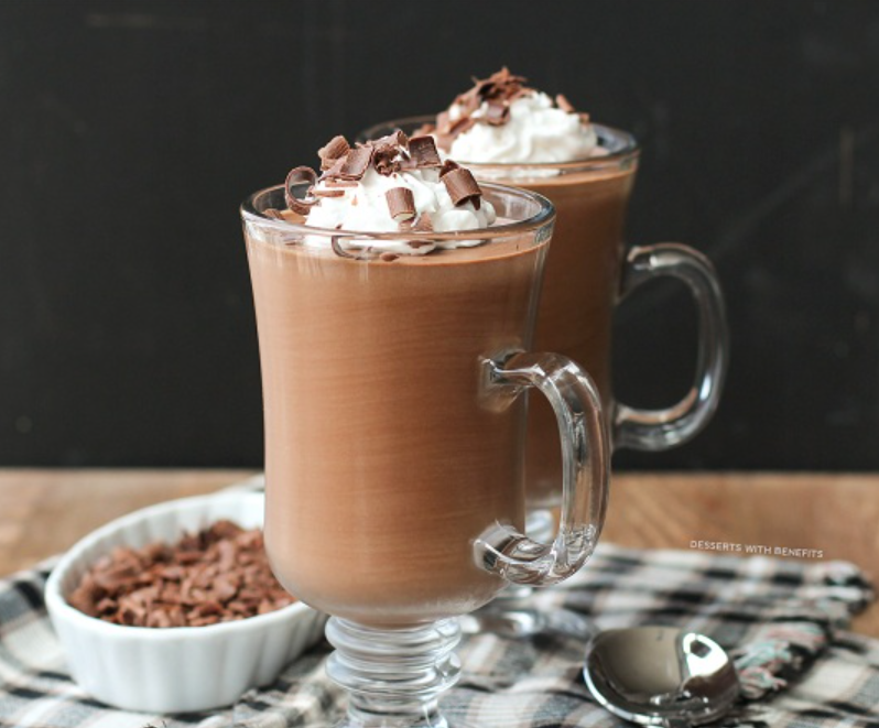 Mocha con Chocolate Amargo